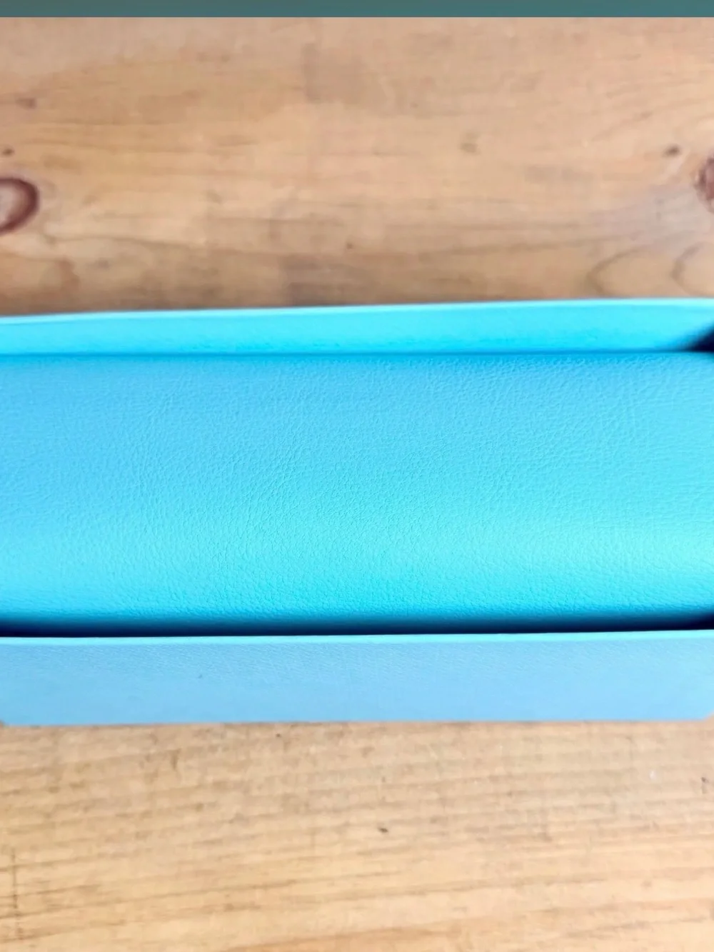 Tiffany & Co. White Cat-Eye Sunglasses with Blue Gradient Lenses